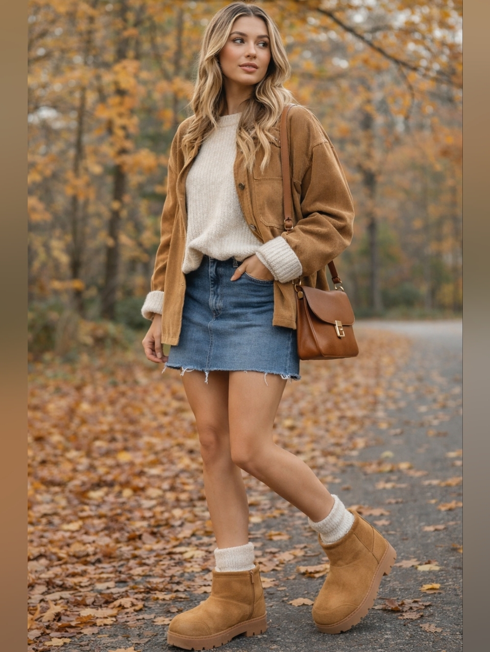 NWOT  Inspired Platform Mini Boots | Cozy Fur‎ Lined Chunky Boots - Picture 2 of 12